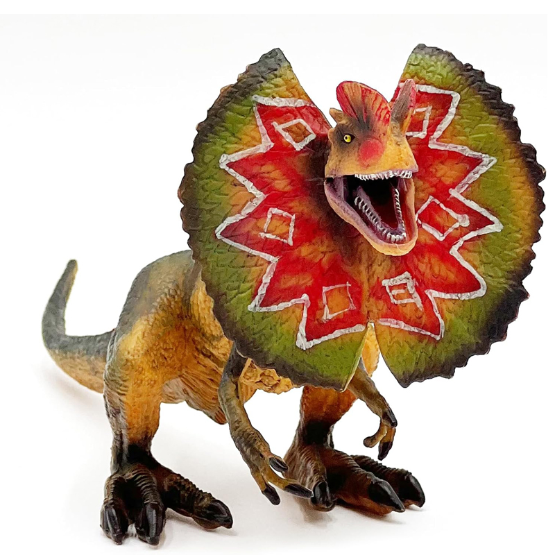 Kids Toys Dinosaur - 딜로포사우루스 장난감, 움직일 수 있는 입이