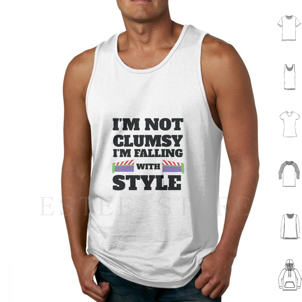 Kids Toys Vector - Clumsy Tank Tops 조끼 민소매 Reign