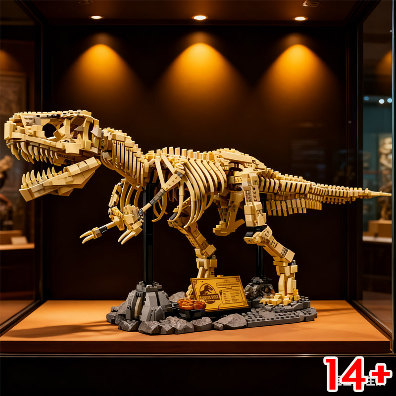 Kids Toys Dinosaur - 3145피스 공룡 화석 조립 블록 105cm