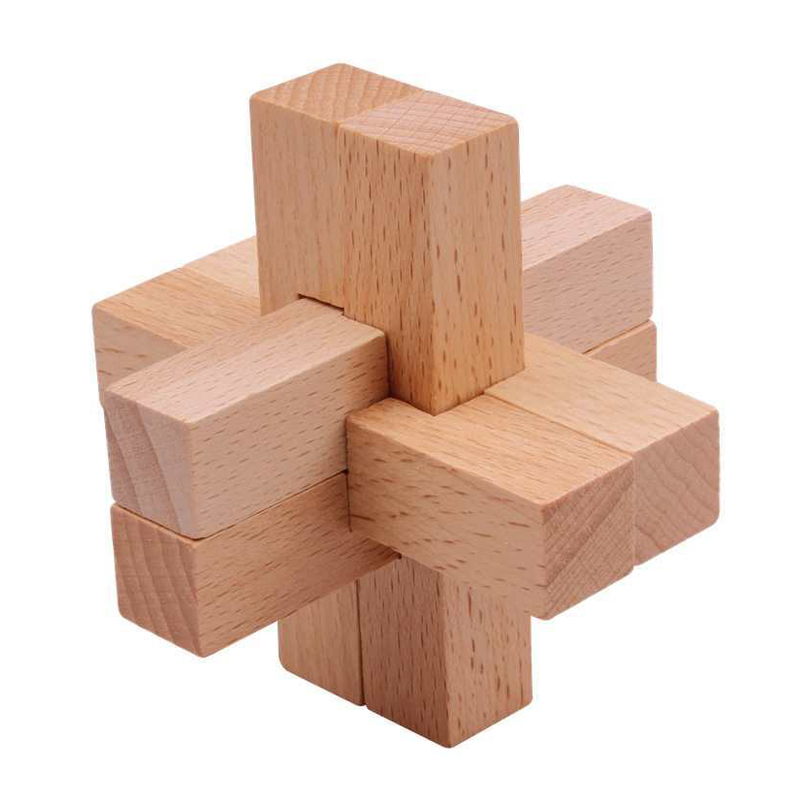 Wooden Puzzle Kids - 성인과 어린이를 위한 나무 루반 퍼즐,