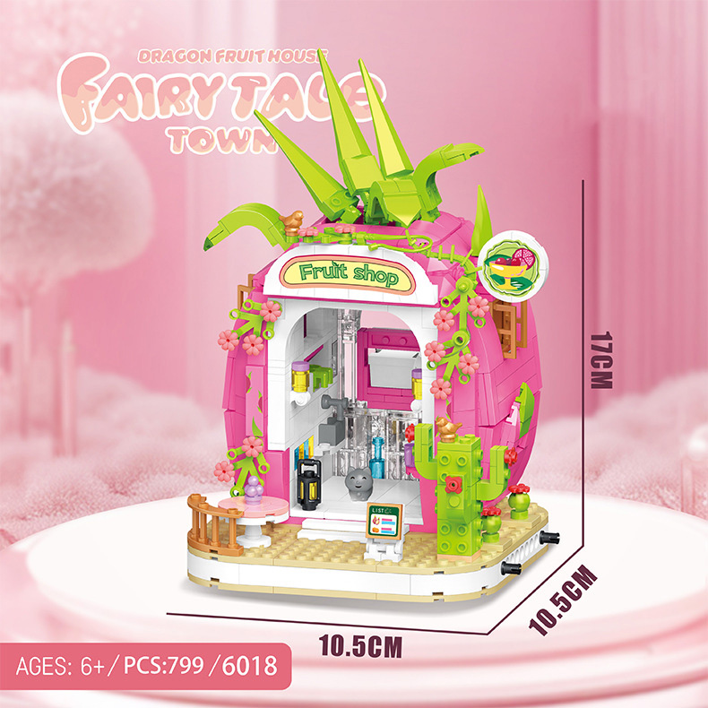 Kids Toys Brands - 창의적인 도시 스트리트 뷰 타운 빌딩
