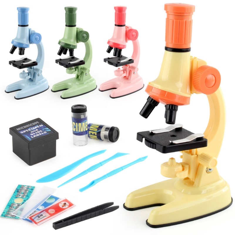 Microscope Kids Science - 어린이 과학 현미경 LED 조명 HD