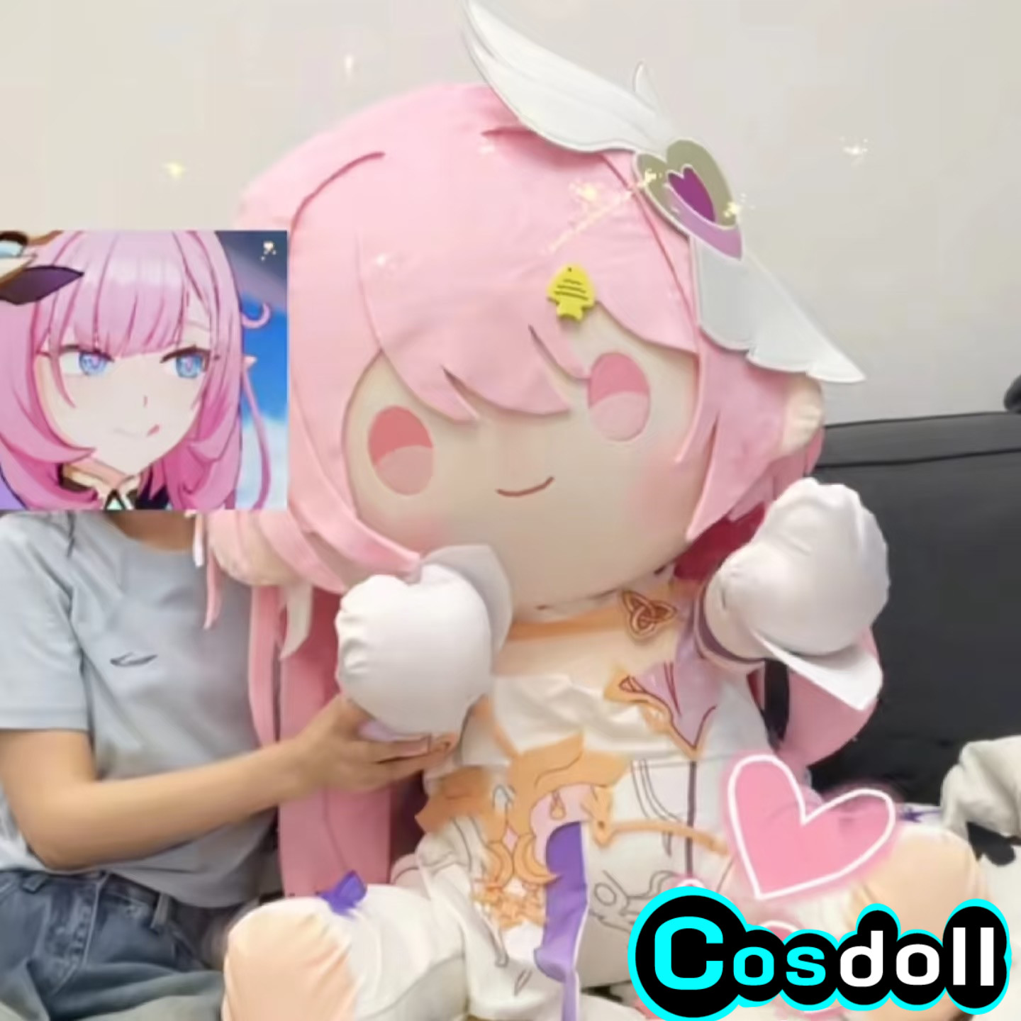 80cm 혼카이 임팩트 3 엘리시아 봉제 인형 플러시  - Kids Toys And Games 리뷰 및 가격