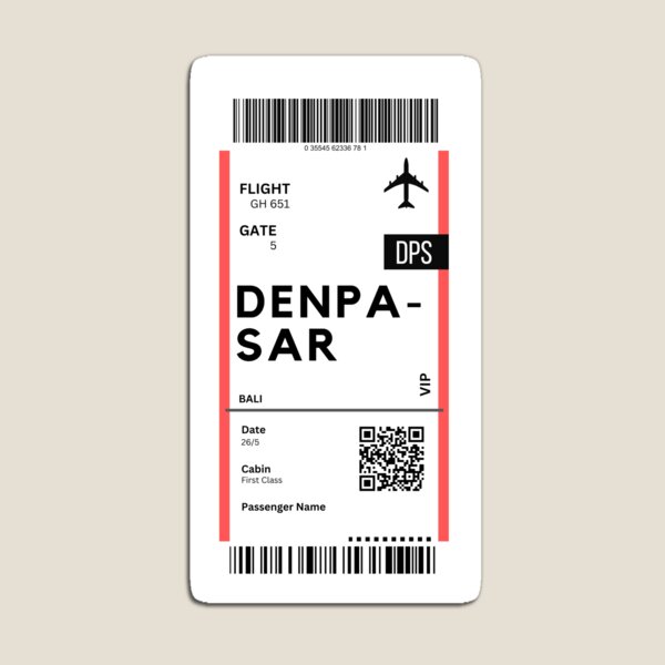 Denpasar Dps 발리 비행기 탑승 Pa 자석 스 - Kids Toys Bali 리뷰 및 가격