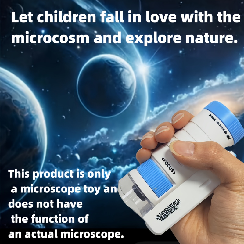 휴대용 현미경 키트 실험실 가정 학교 생물 과학 교육용 - Microscope Kids Science 리뷰 및 가격