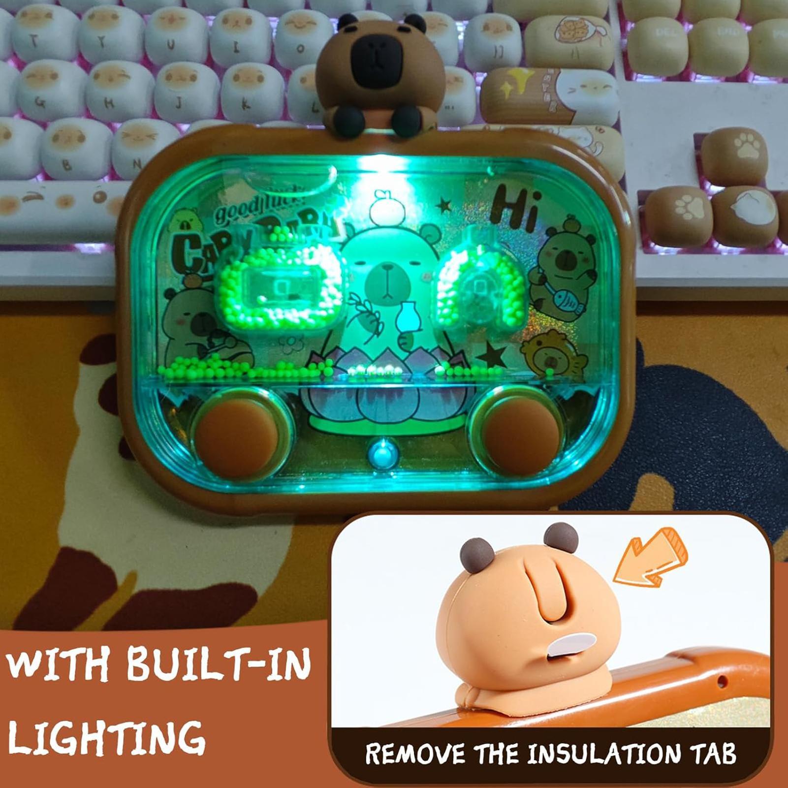 카피바라 휴대용 물놀이 게임 (LED 조명 포함), 더 - Kids Toys And Games 리뷰 및 가격
