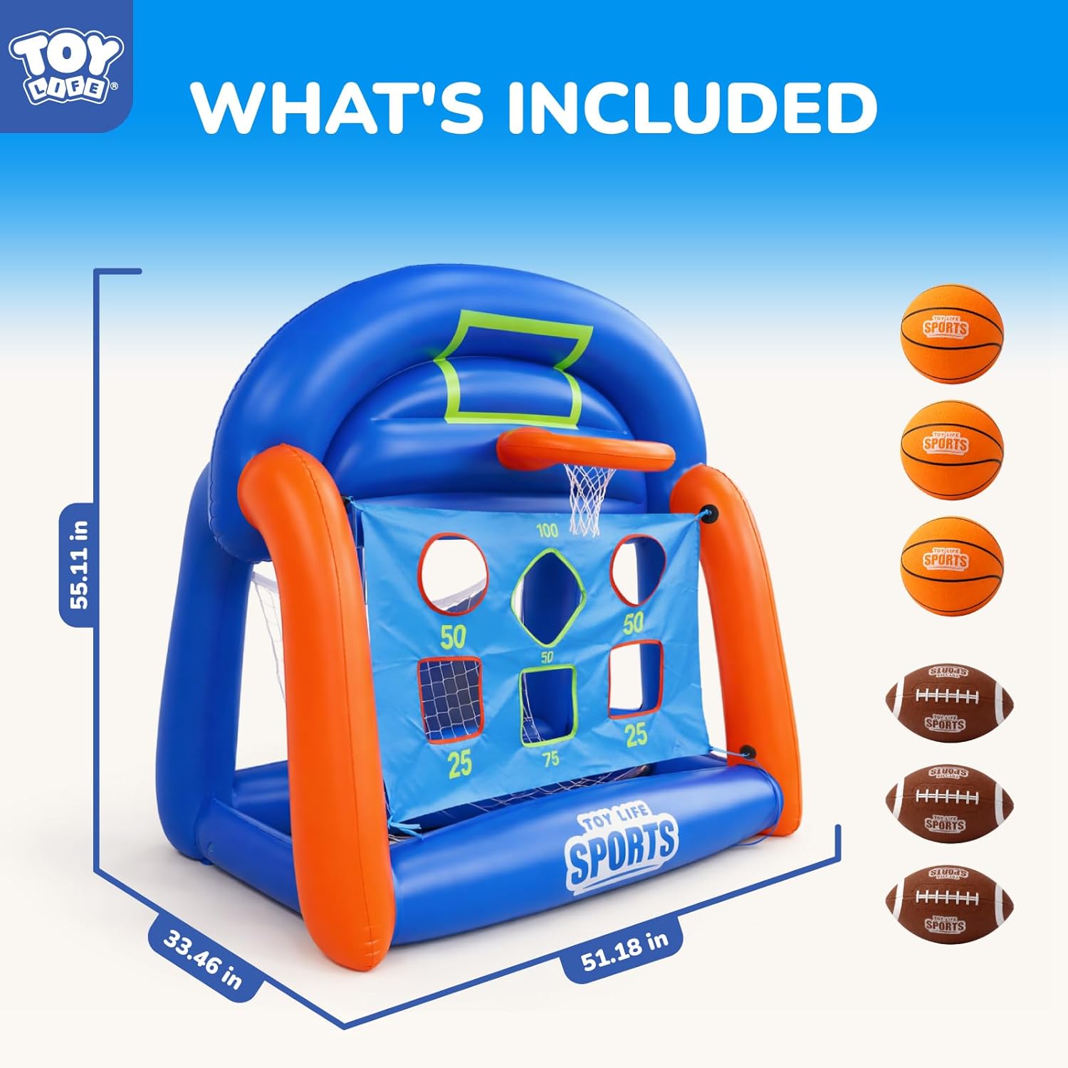 어린이 청소년 성인용 멀티 스포츠 수영장 게임용 풍선  - Kids Toys And Games 리뷰 및 가격