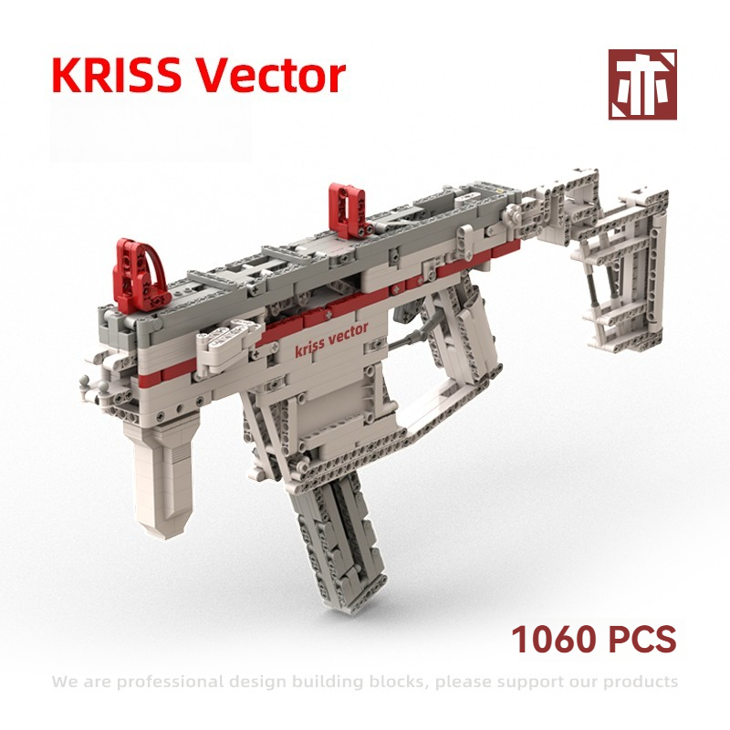 2가지 유형의 창의적인 크리스 벡터 건 블록 MOC 기 - Kids Toys Vector 리뷰 및 가격