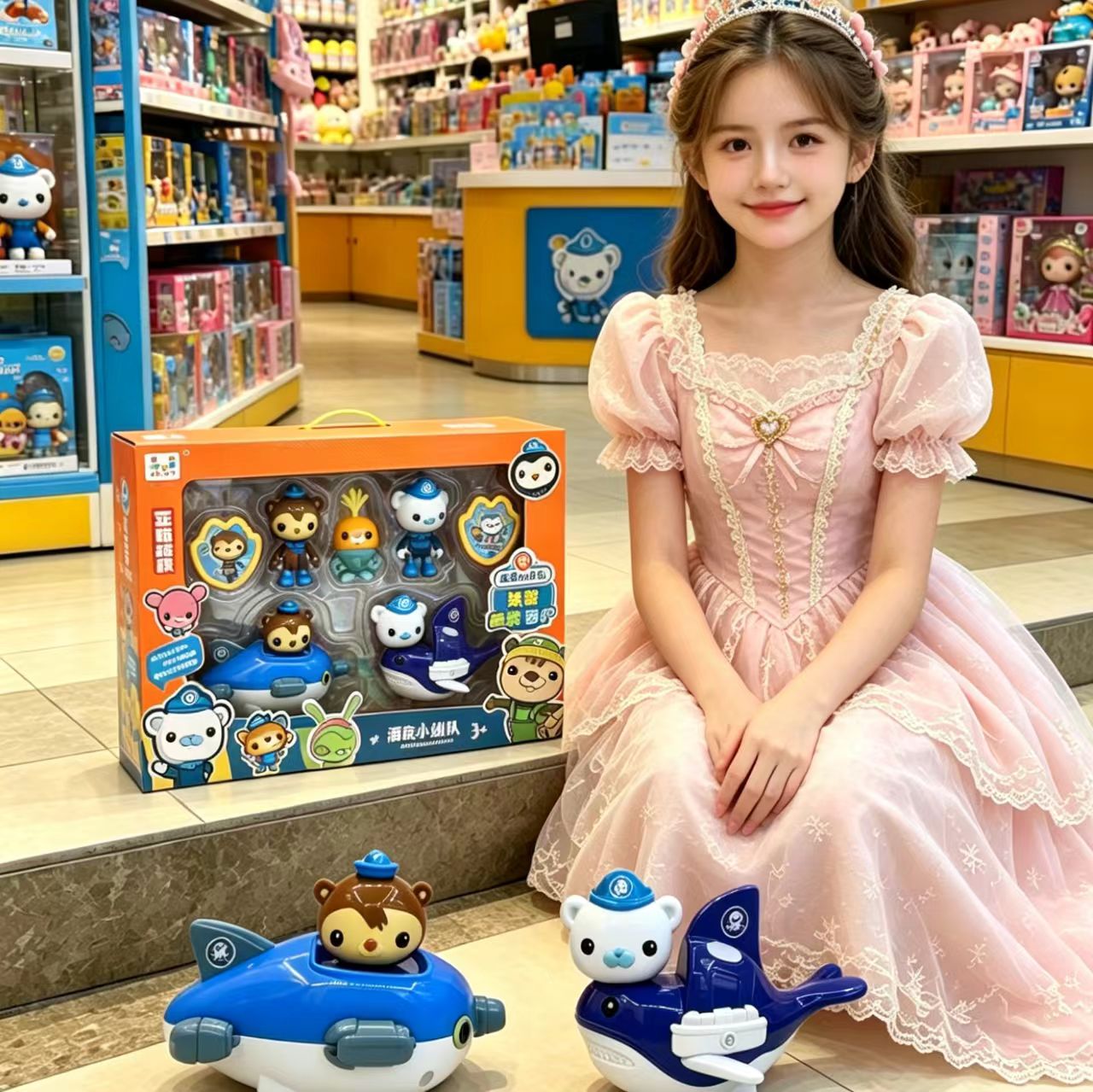 오리지널 옥토 플레이 세트 오션 씨 옥토포드 액션 피규 - Best Kids Toys Xmas 리뷰 및 가격