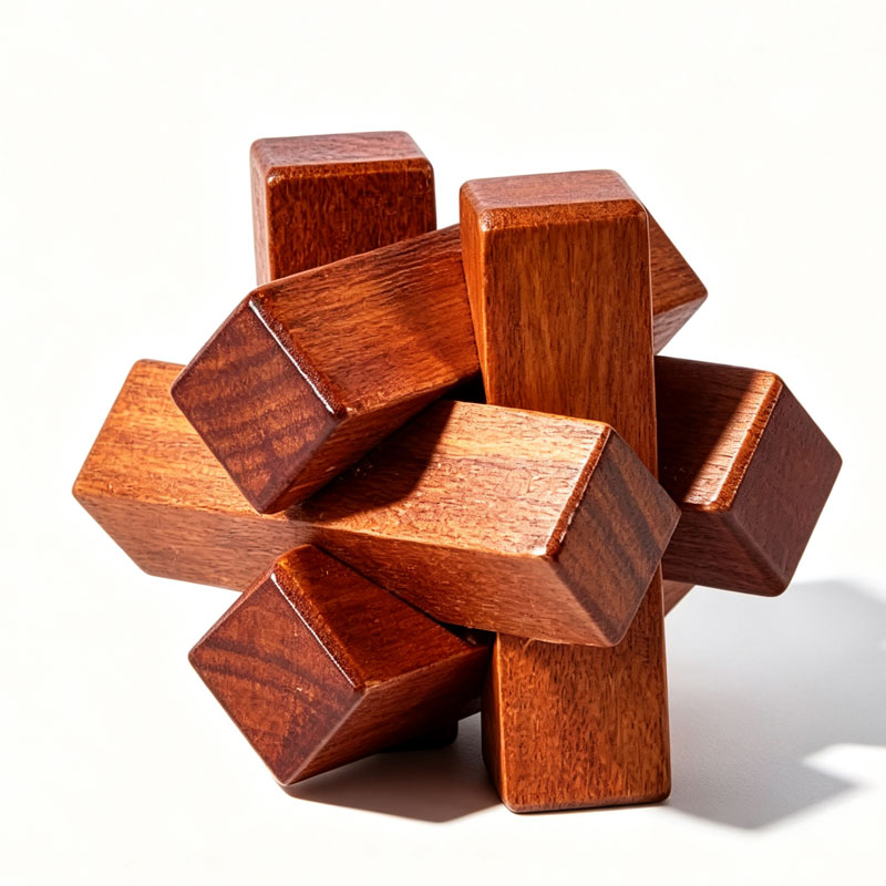 나무 매듭 퍼즐 IQ 논리 훈련 잠금 해제 인터록 두뇌 - Wooden Puzzle Kids 리뷰 및 가격