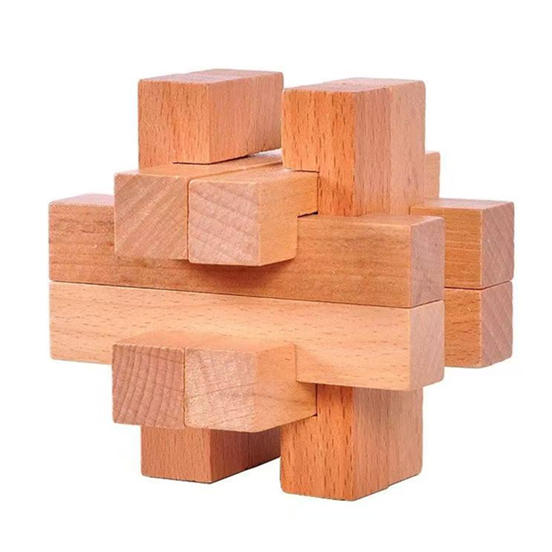 성인 및 어린이를 위한 나무 두뇌 퍼즐 루반 락 IQ  - Wooden Puzzle Kids 리뷰 및 가격