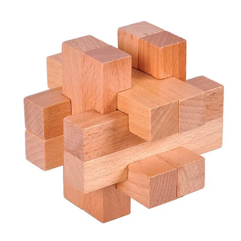 성인 및 어린이를 위한 나무 두뇌 퍼즐 루반 락 IQ  - Wooden Puzzle Kids 리뷰 및 가격