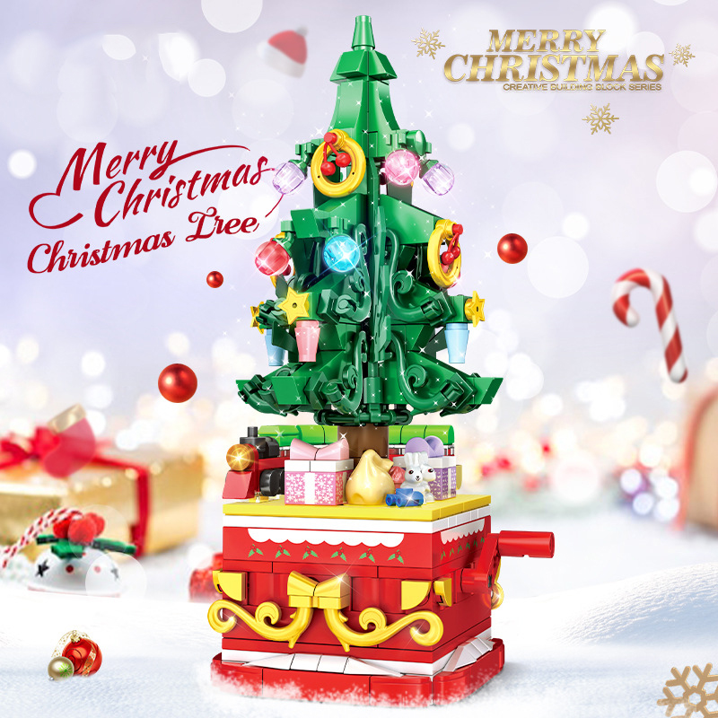 크리스마스 트리 빌딩 블록 겨울 마을 창의력 크리스마스 - Best Kids Toys Xmas 리뷰 및 가격