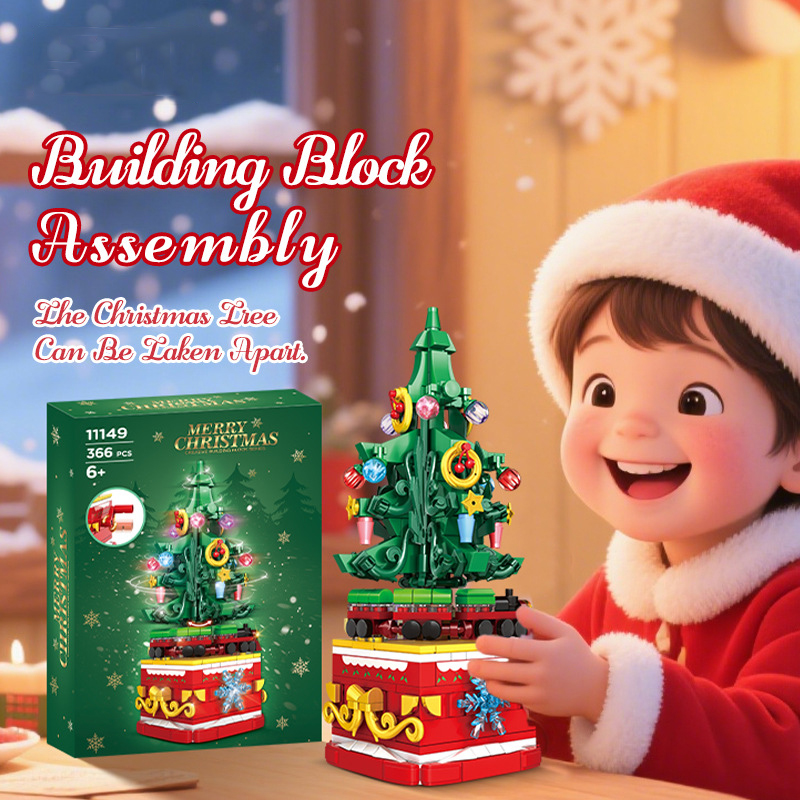 크리스마스 트리 빌딩 블록 겨울 마을 창의력 크리스마스 - Best Kids Toys Xmas 리뷰 및 가격