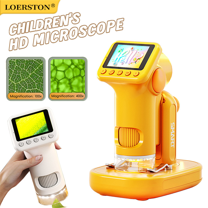 1600X 휴대용 현미경 2인치 화면 어린이 확대경 렌 - Microscope Kids Science 리뷰 및 가격