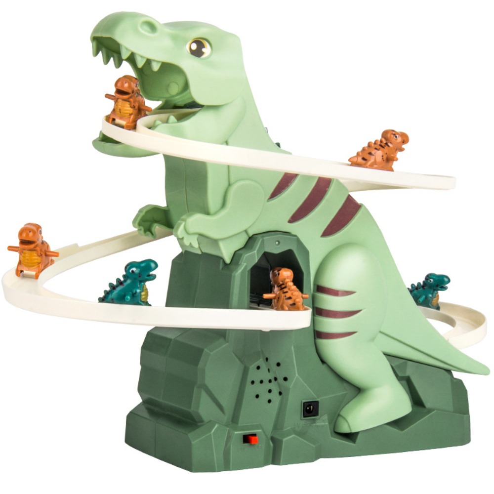라이트 뮤직 전동 공룡 레이스트랙 만화 공룡 어린이 선 - Kids Toys Dinosaur 리뷰 및 가격