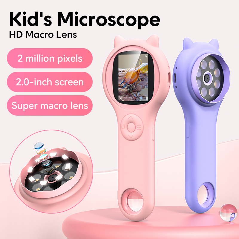 사진 및 비디오 기능이있는 미니 어린이 광학 현미경 5 - Microscope Kids Science 리뷰 및 가격